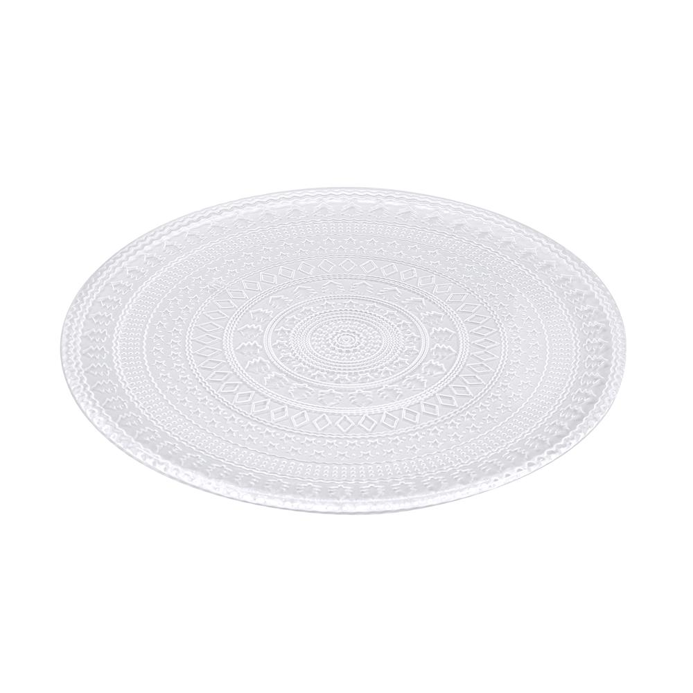 จานแก้ว 13 นิ้ว ZAFFERANO IVY 7872