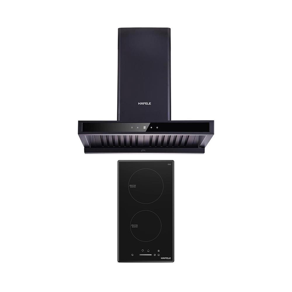 เตาฝัง+เครื่องดูดควัน HAFELE BAYU 60+LUCIEN 495.07.386