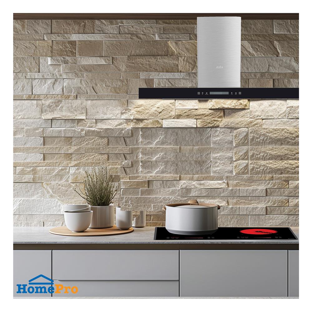 เตาฝัง+เครื่องดูดควัน AXIA IC-TOUCH 73+SENSATION WM 90