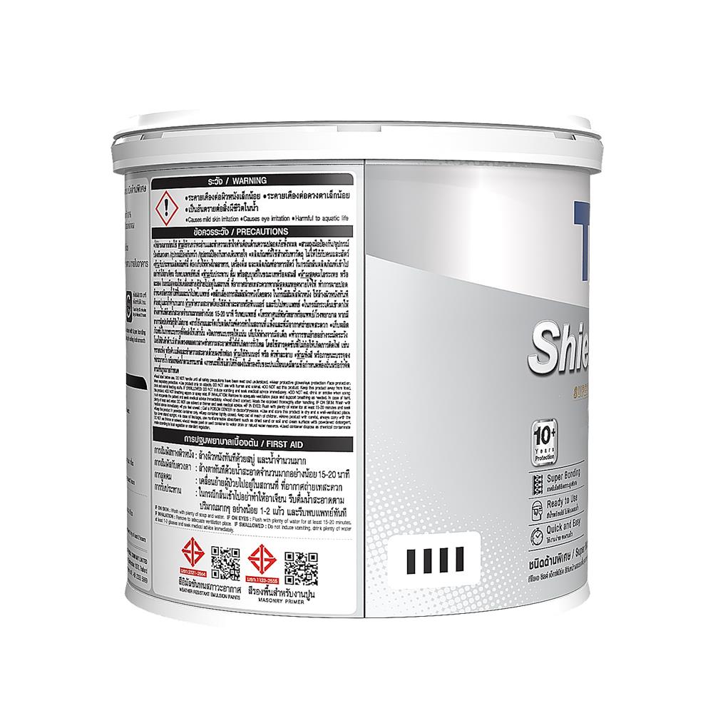 สีน้ำทาฝ้า ชนิดด้าน TOA SHIELD EXPERT E777 สี CEILING WHITE 1 แกลลอน