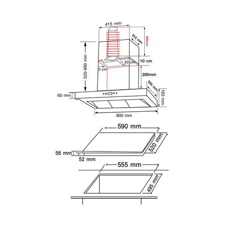 เตาฝัง+เครื่องดูดควัน AXIA I-TOUCH60+C-SENSE90_7