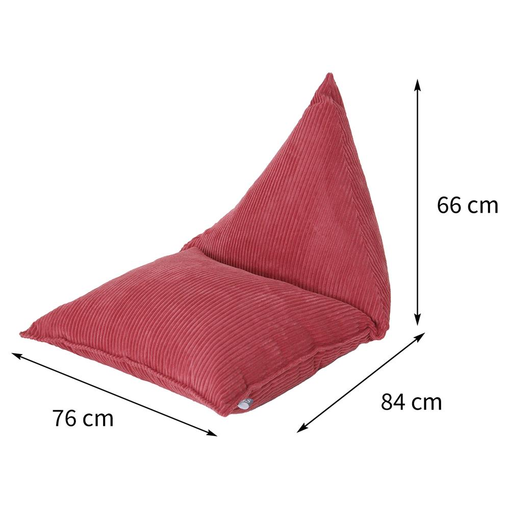 เบาะรองนั่ง HOME LIVING STYLE DELLA 30X26 นิ้ว สีแดง