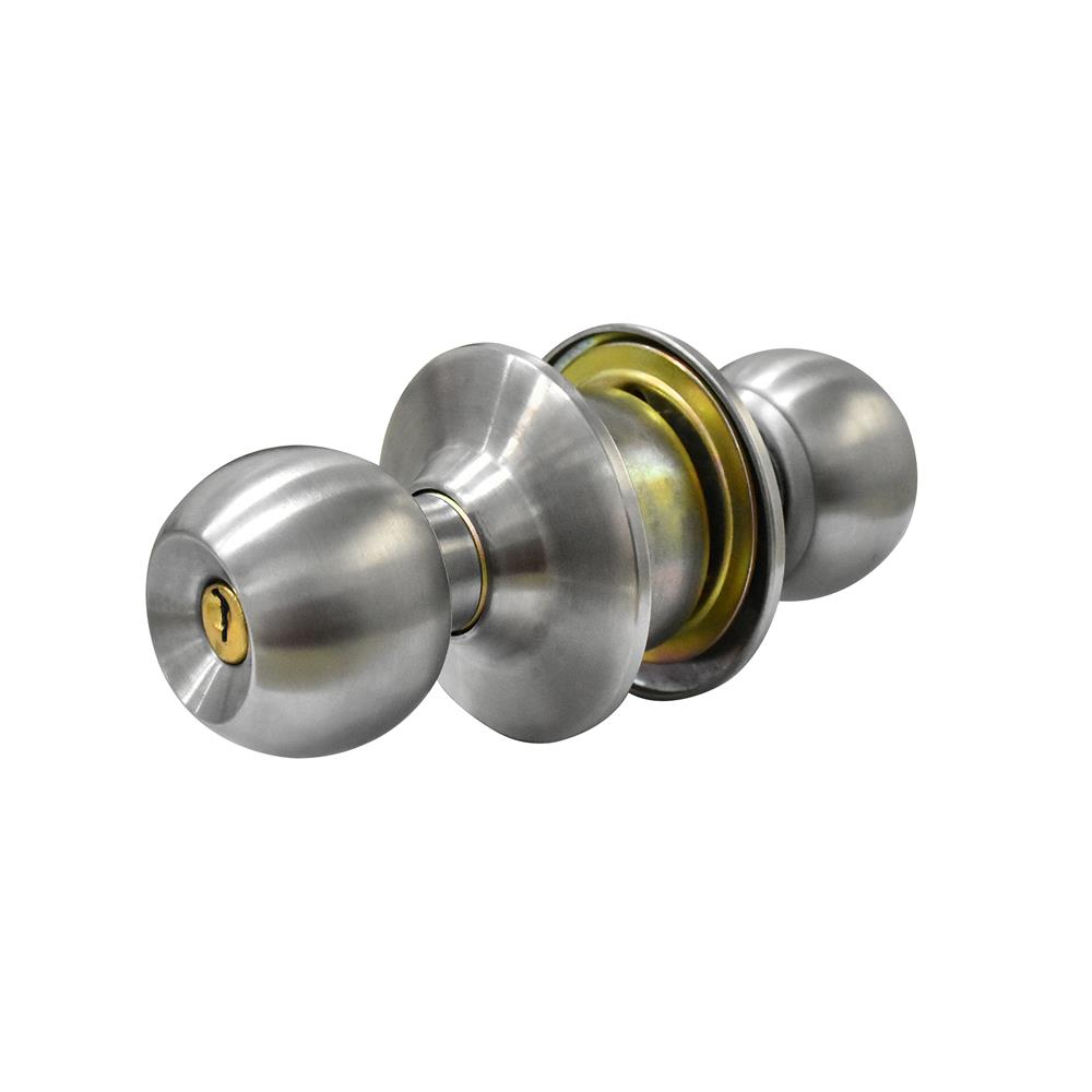 ลูกบิดทั่วไป หัวกลม ISON 8711 สีสเตนเลส