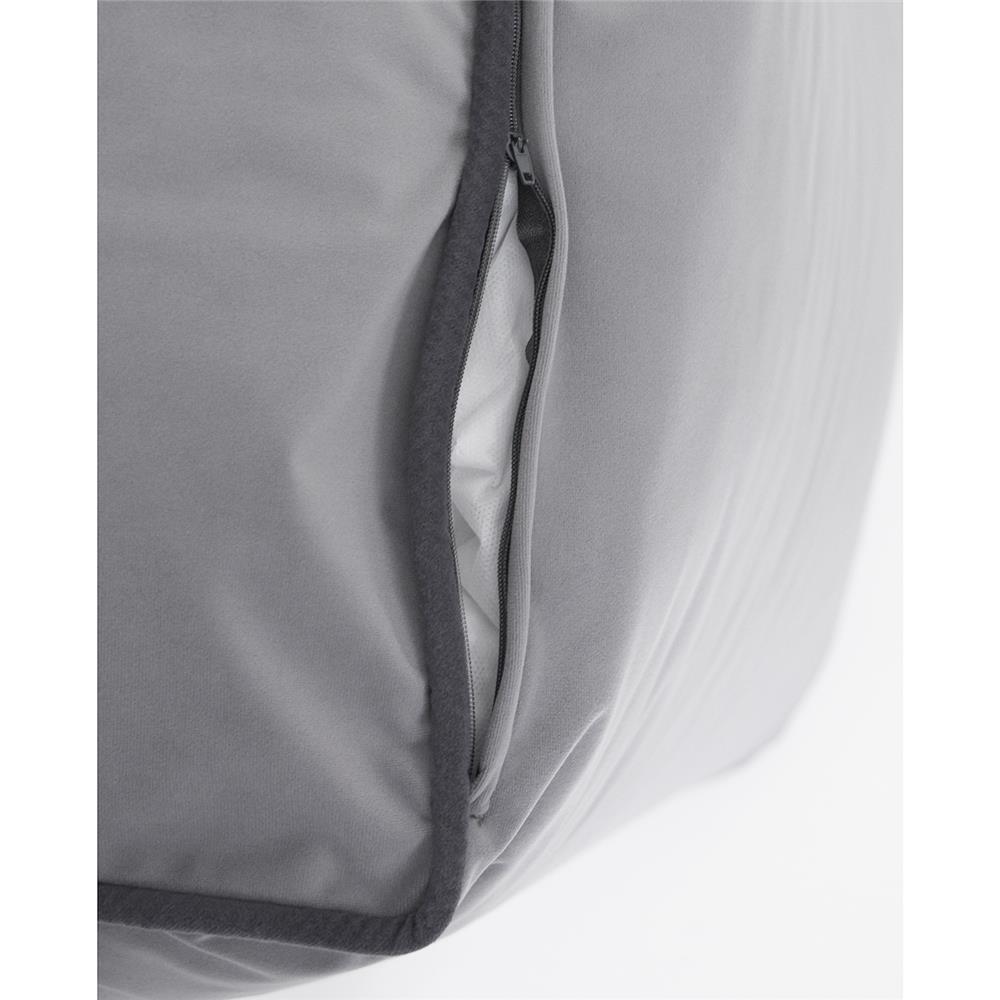 เบาะรองนั่ง HOME LIVING STYLE ELLA 16X24 นิ้ว สีเทา