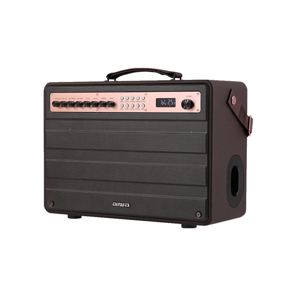 ลำโพงบลูทูธพร้อมไมค์ AIWA MI-X800 สีโรสโกลด์