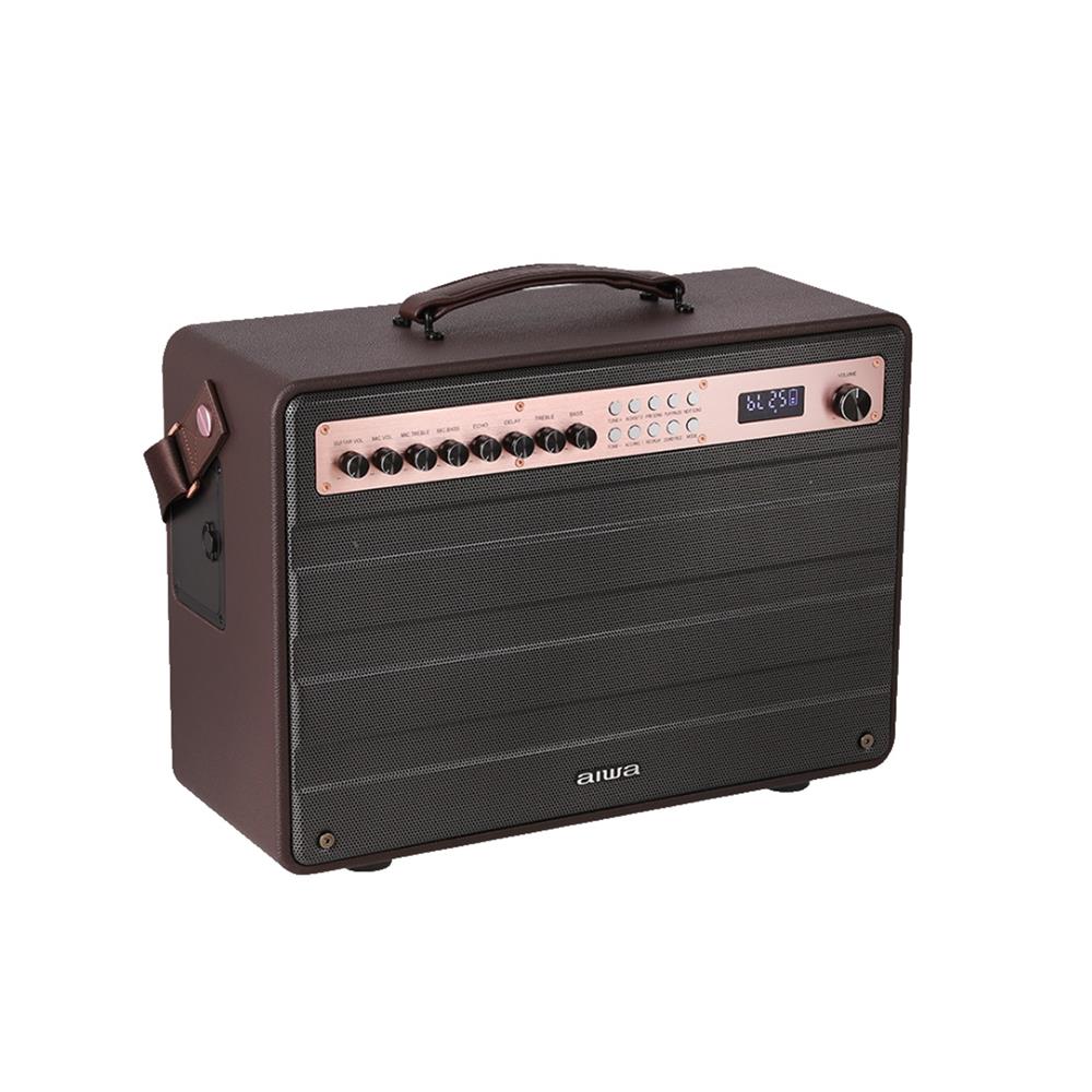 ลำโพงบลูทูธพร้อมไมค์ AIWA MI-X800 สีโรสโกลด์