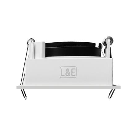 ดาวน์ไลท์ L&E HG 24-04609 3.3 นิ้ว สีขาว/ดำ เหลี่ยม_2
