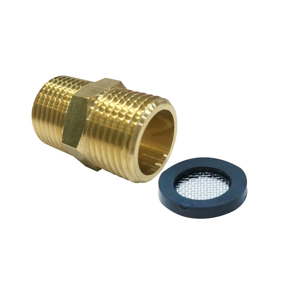 ข้อต่อทองเหลืองพร้อมซีลยาง MOYA M/M 1/2 นิ้ว MY-1024