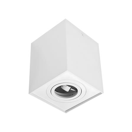 ดาวน์ไลท์ L&E 24-04849 3.8 นิ้ว สีขาว เหลี่ยม_0