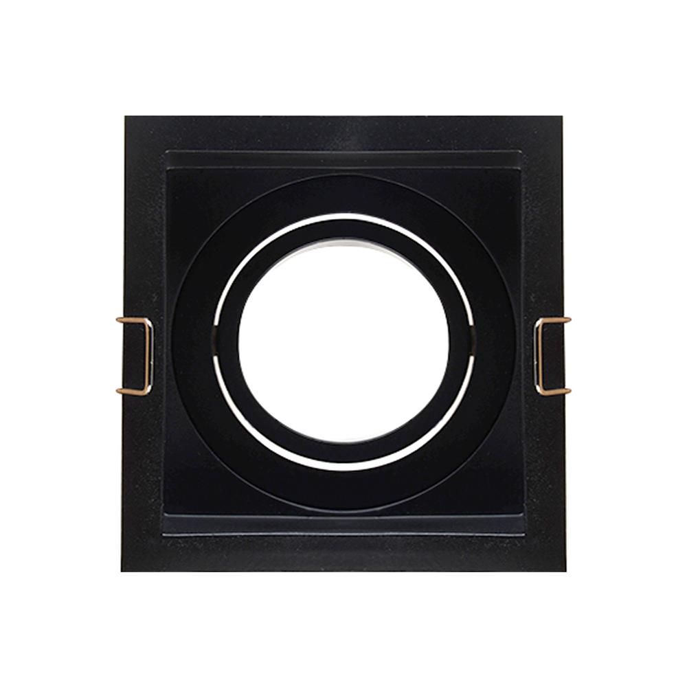 ดาวน์ไลท์ L&E HG 24-04606 3.3 นิ้ว สีดำ เหลี่ยม