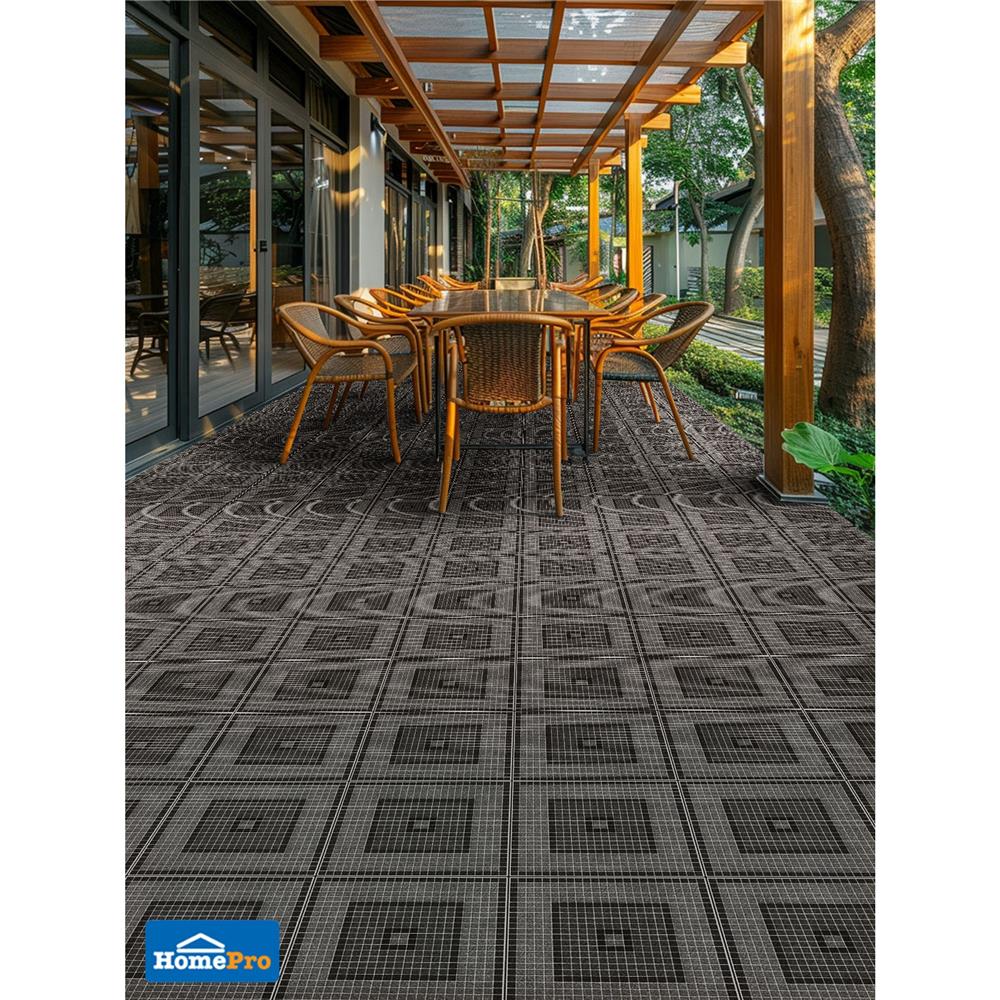 กระเบื้องพื้น 50x50 ซม. TARA โซโลมา เทา A 1 ตร.ม.