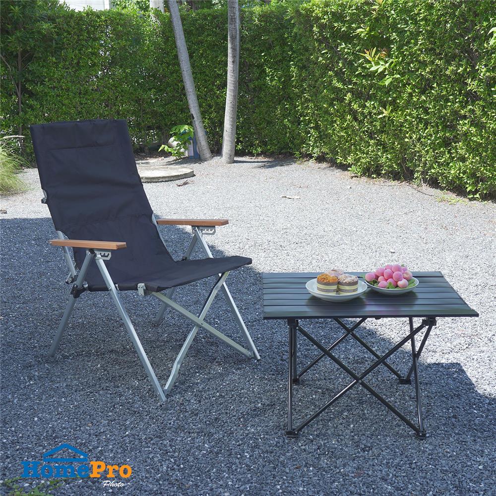 เก้าอี้สนาม SPRING NIKKO XL สีดำ