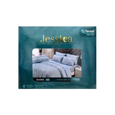 ชุดผ้าปูที่นอน 6 ฟุต 5 ชิ้น JESSICA TENCEL 20164-T865_3