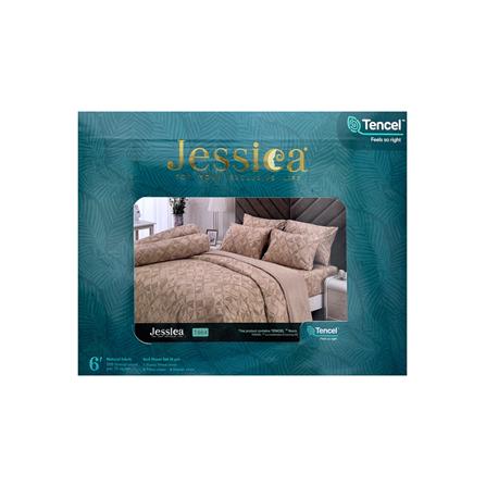 ชุดผ้าปูที่นอน 6 ฟุต 5 ชิ้น JESSICA TENCEL 20164-T864_3