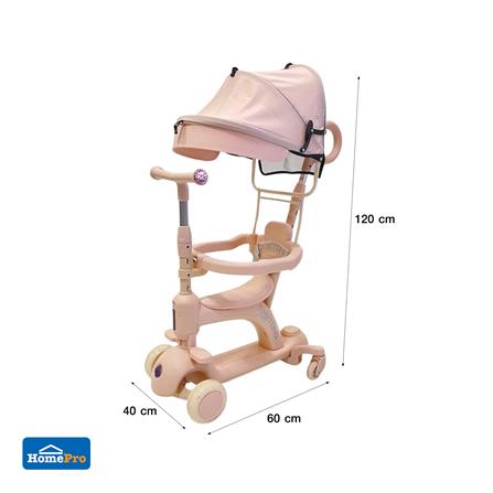 สกู๊ตเตอร์เด็ก GRANDE JSCN669 สีชมพู_4