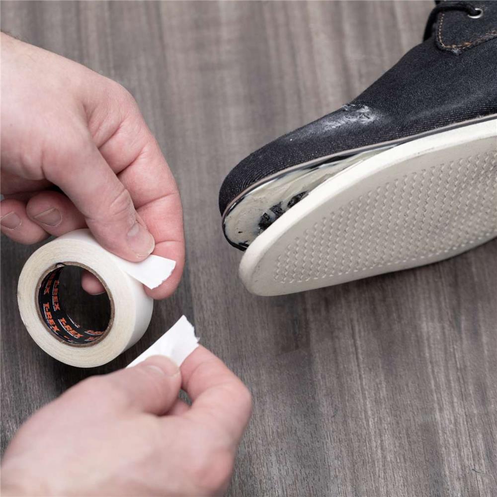 เทปกาว 2 หน้า ซุปเปอร์กลู T-REX 19 มม.X4.5 ม. สีขาว