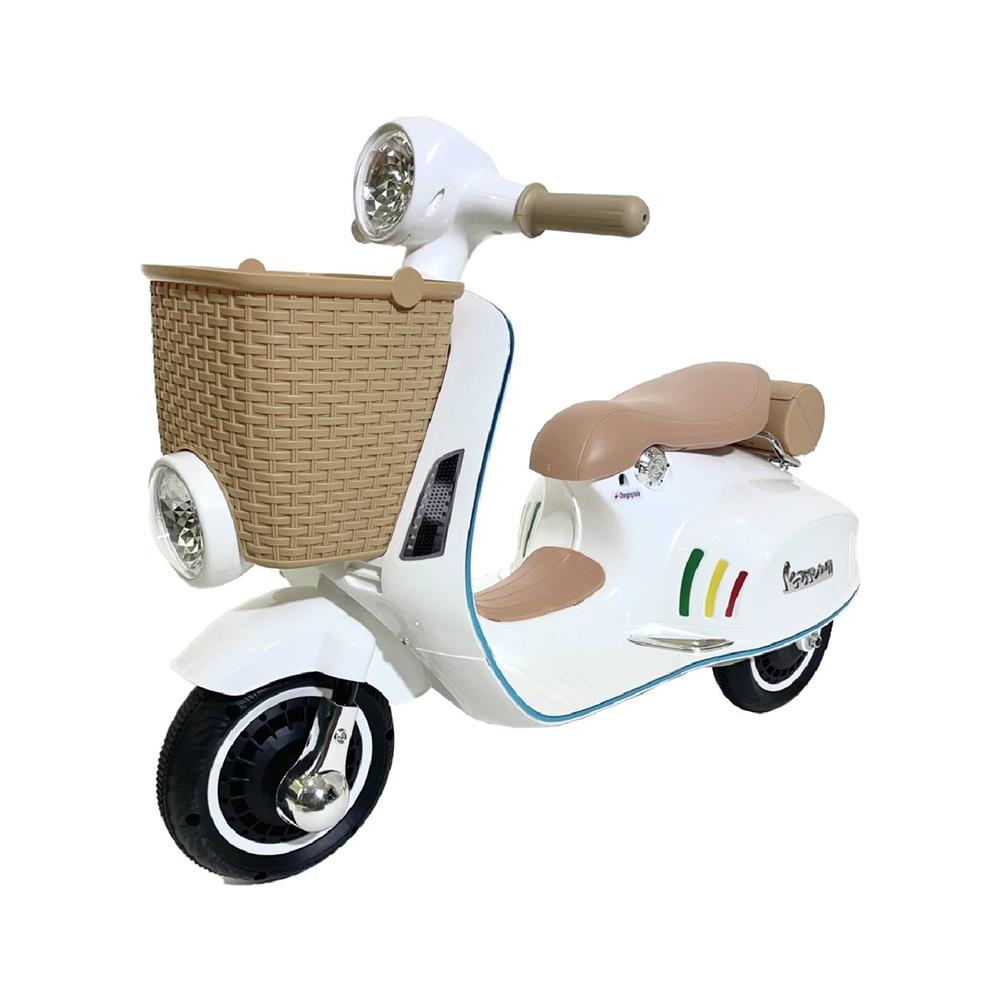 รถจักรยานไฟฟ้าเด็ก GRANDE JMB03 สีขาว