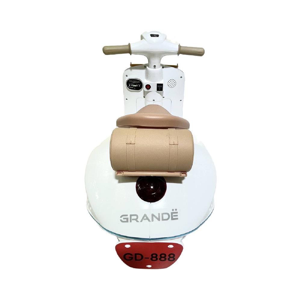 รถจักรยานไฟฟ้าเด็ก GRANDE JMB03 สีขาว