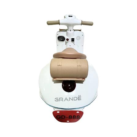 รถจักรยานไฟฟ้าเด็ก GRANDE JMB03 สีขาว_4