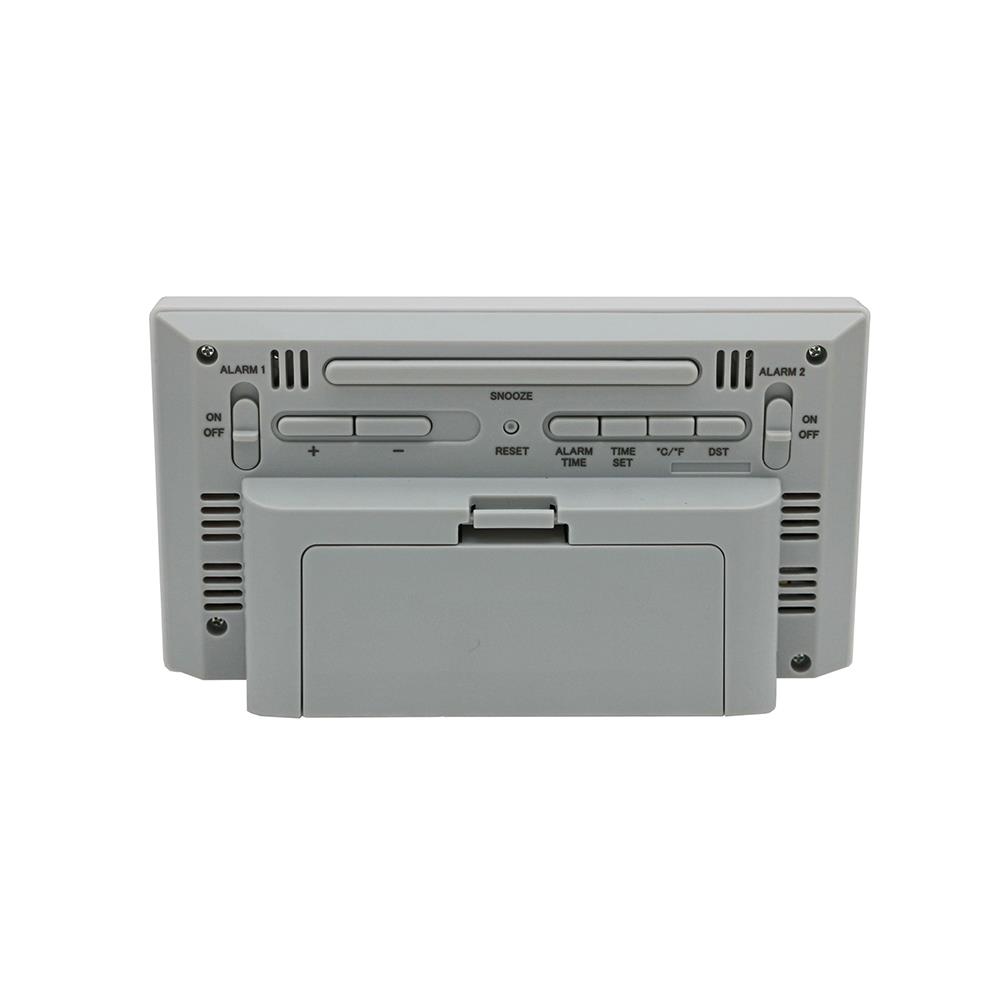 นาฬิกาดิจิทัล SEIKO CLOCKS QHL094W 3X5.3 นิ้ว สีขาว