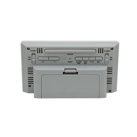 นาฬิกาดิจิทัล SEIKO CLOCKS QHL094W 3X5.3 นิ้ว สีขาว_4