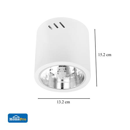 ดาวน์ไลท์ CARINI CS16-4 WH 5 นิ้ว สีขาว กลม_4