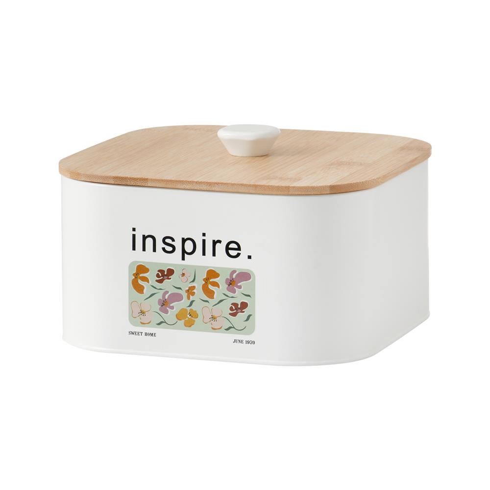 ขวดโหลเหลี่ยมฝาดึง KECH ALL BLOOM BOX S 1.6 ลิตร