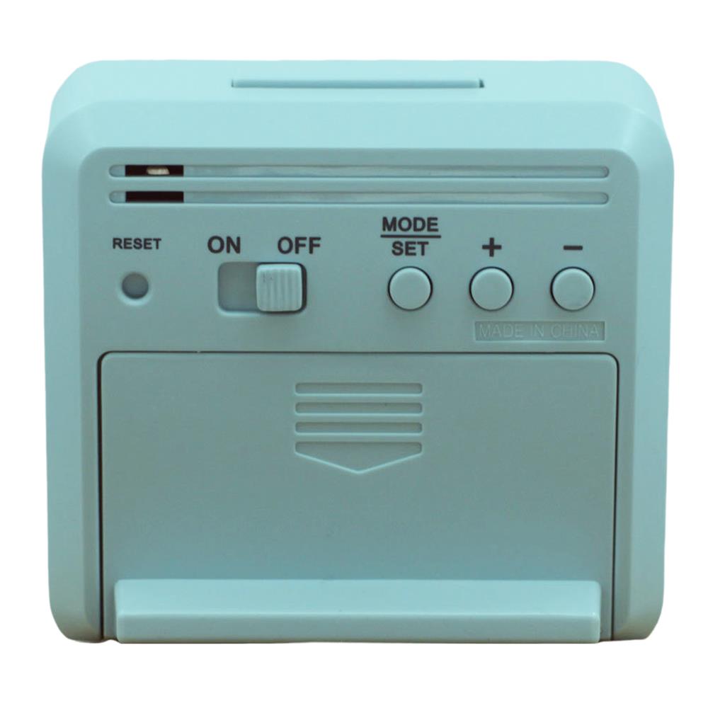 นาฬิกาดิจิทัล SEIKO CLOCKS QHL097L 2.3X2.5 นิ้ว สีฟ้า