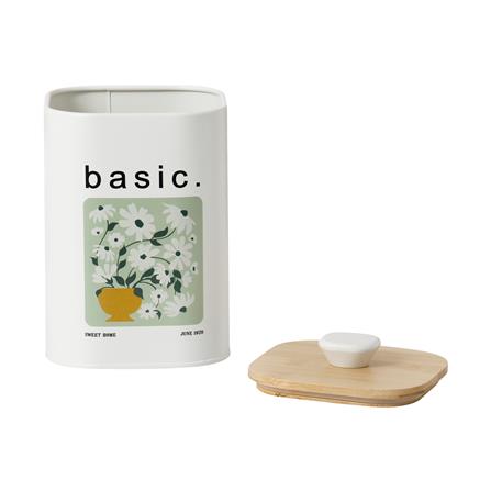 ขวดโหลเหลี่ยมฝาดึง KECH ALL BLOOM BASIC SS 1.4 ลิตร_3