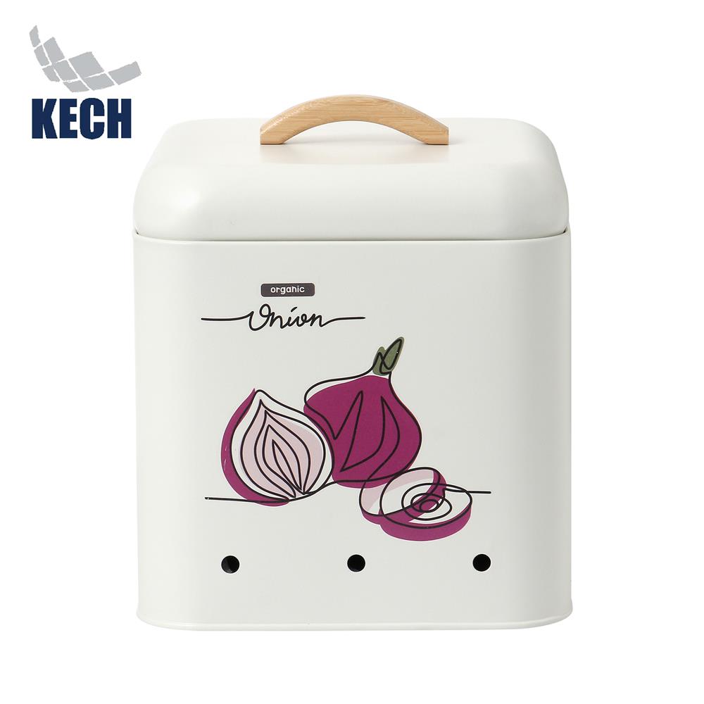 ขวดโหลเหลี่ยมฝาดึง KECH SK ONION 5.3 ลิตร_0