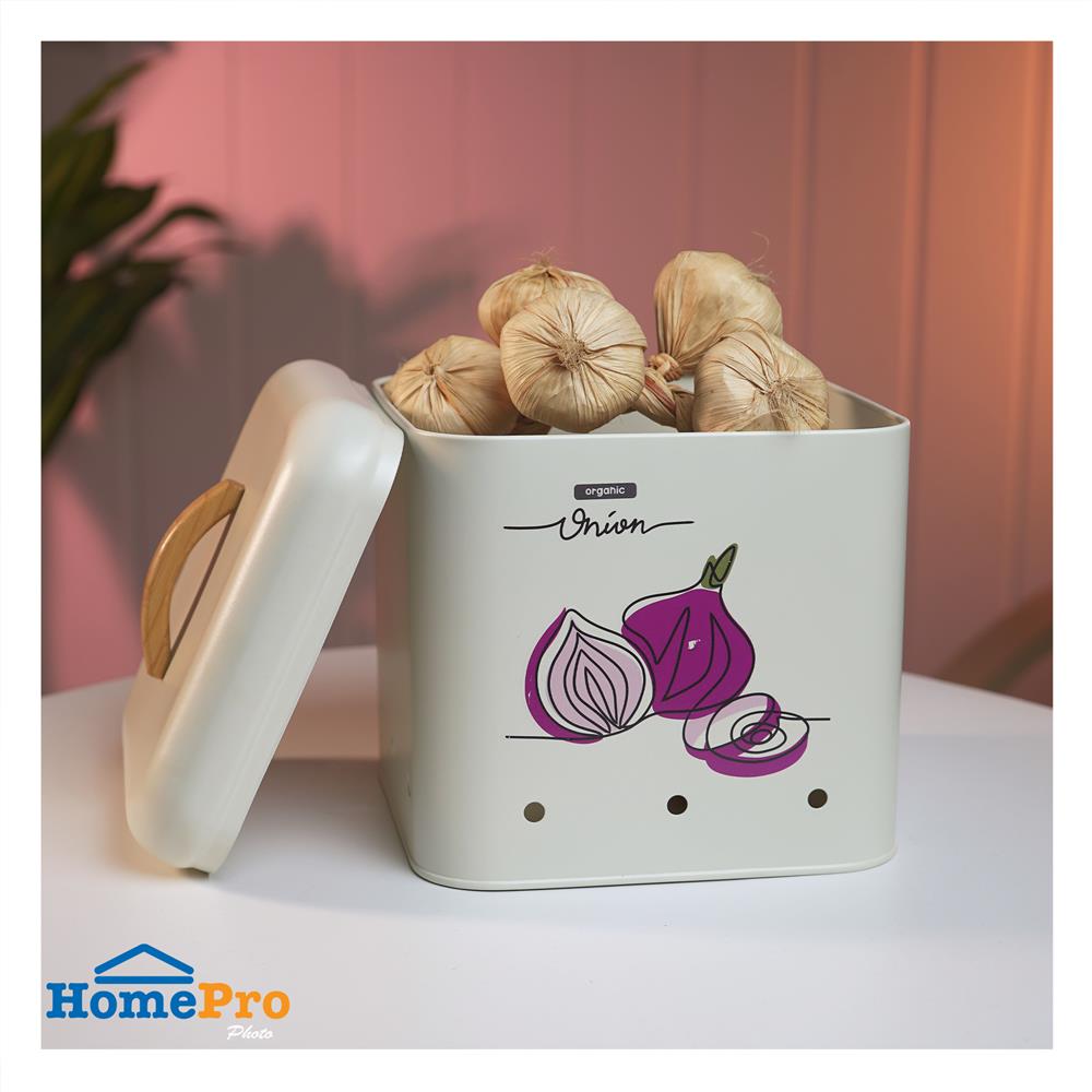 ขวดโหลเหลี่ยมฝาดึง KECH SK ONION 5.3 ลิตร