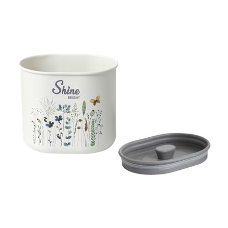 ขวดโหลเหลี่ยมฝาดึง KECH LIRIS 1.1 ลิตร สีเทา_3