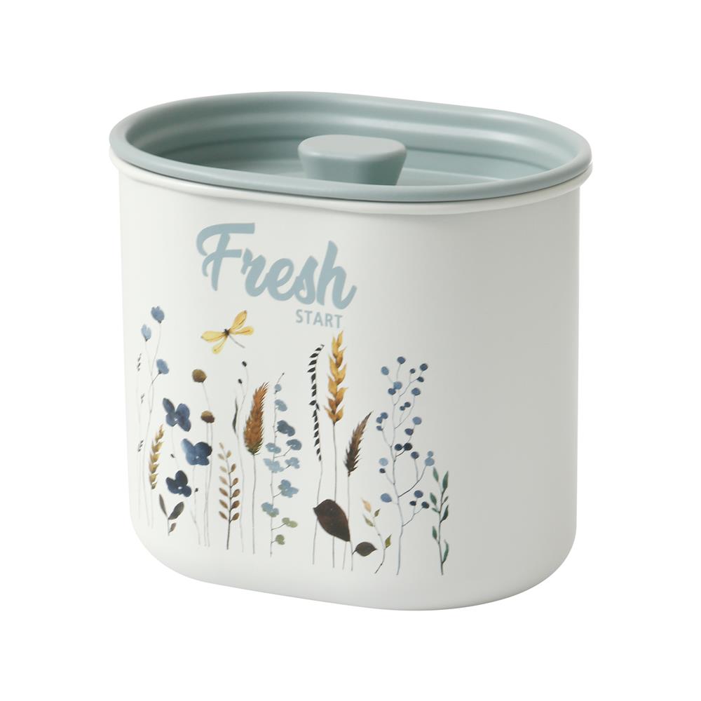 ขวดโหลเหลี่ยมฝาดึง KECH LIRIS 1.1 ลิตร สีเขียว