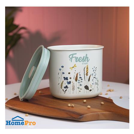 ขวดโหลเหลี่ยมฝาดึง KECH LIRIS 1.1 ลิตร สีเขียว_4