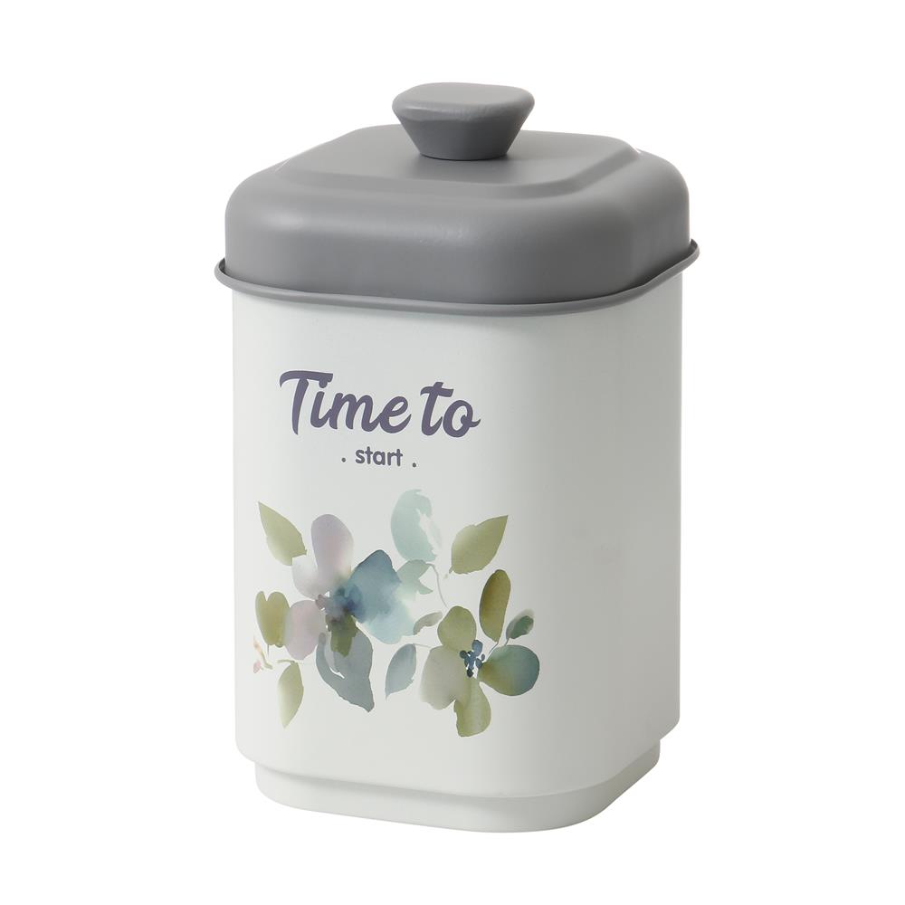 ขวดโหลเหลี่ยมฝาดึง KECH PICKER 1.5 ลิตร สีเทา