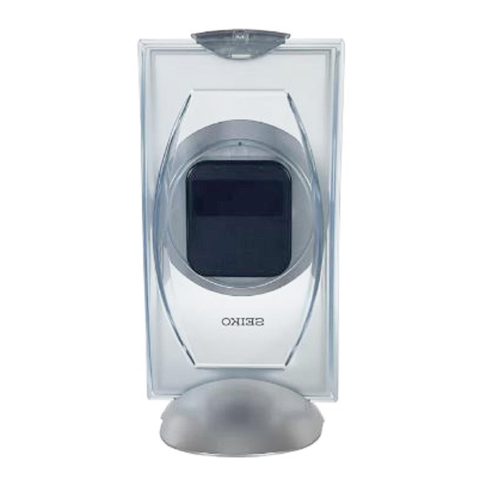 นาฬิกาตั้งโต๊ะ SEIKO CLOCKS QXG152S 4.7X9.5 นิ้ว สีเงิน