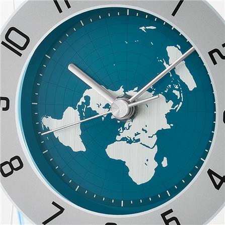 นาฬิกาตั้งโต๊ะ SEIKO CLOCKS QXG152S 4.7X9.5 นิ้ว สีเงิน_1