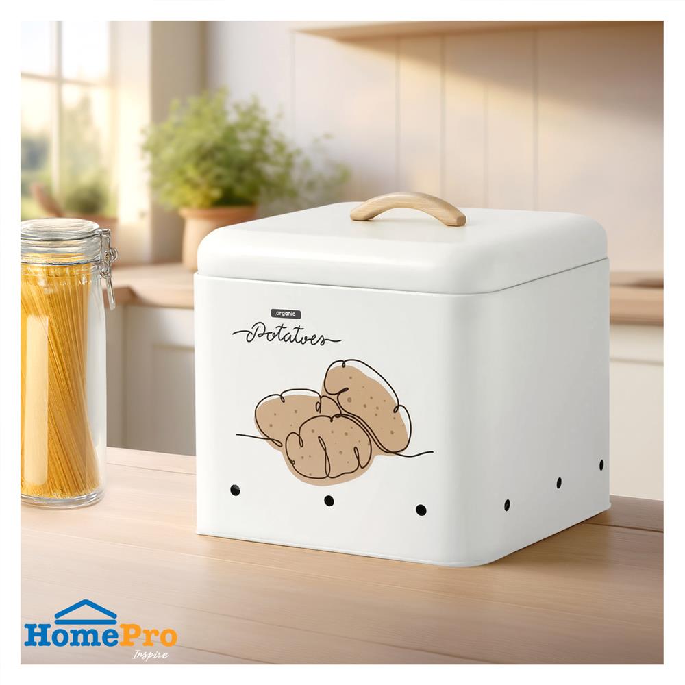 ขวดโหลเหลี่ยมฝาดึง KECH SK POTATO 8.5 ลิตร