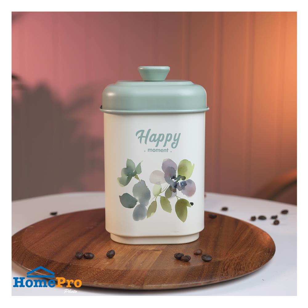 ขวดโหลเหลี่ยมฝาดึง KECH PICKER 1.5 ลิตร สีเขียว