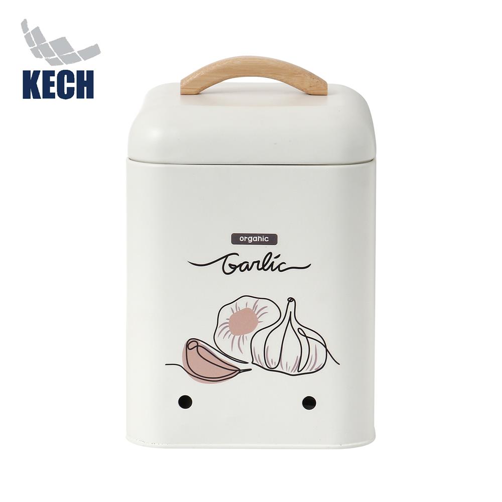 ขวดโหลเหลี่ยมฝาดึง KECH SK GARLIC 2.5 ลิตร_0