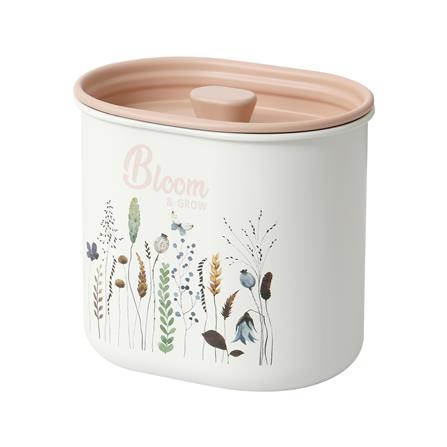 ขวดโหลเหลี่ยมฝาดึง KECH LIRIS 1.1 ลิตร สีชมพู_1