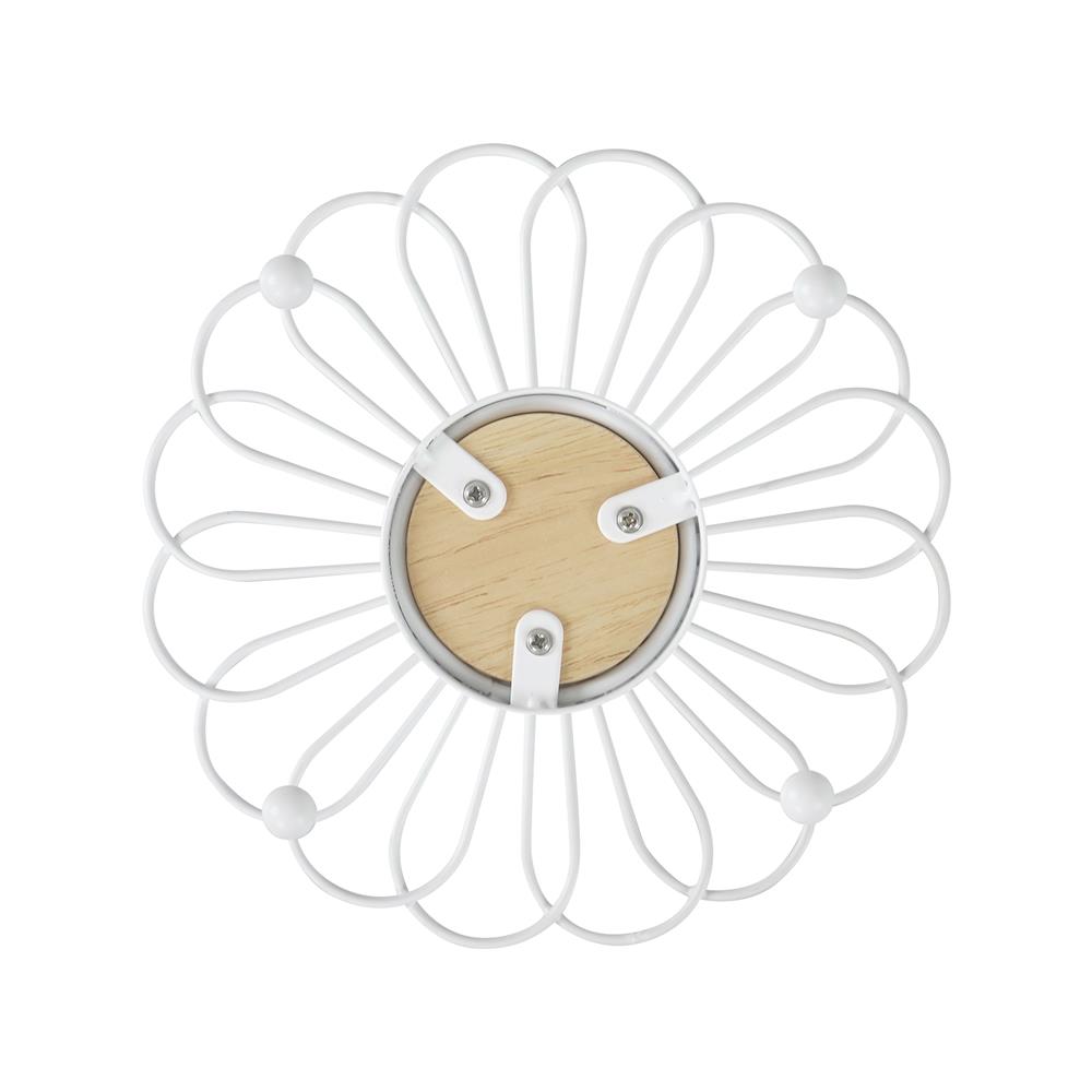 ที่รองภาชนะร้อนกลม KECH FLORIST สีขาว