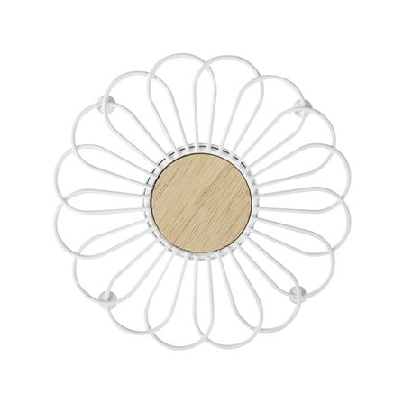 ที่รองภาชนะร้อนกลม KECH FLORIST สีขาว_2