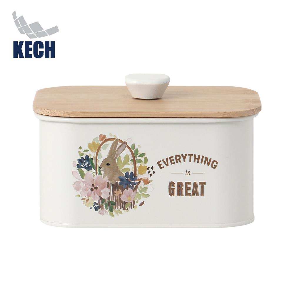 ขวดโหลเหลี่ยมฝาดึง KECH BUNNY BOX 1 ลิตร_1