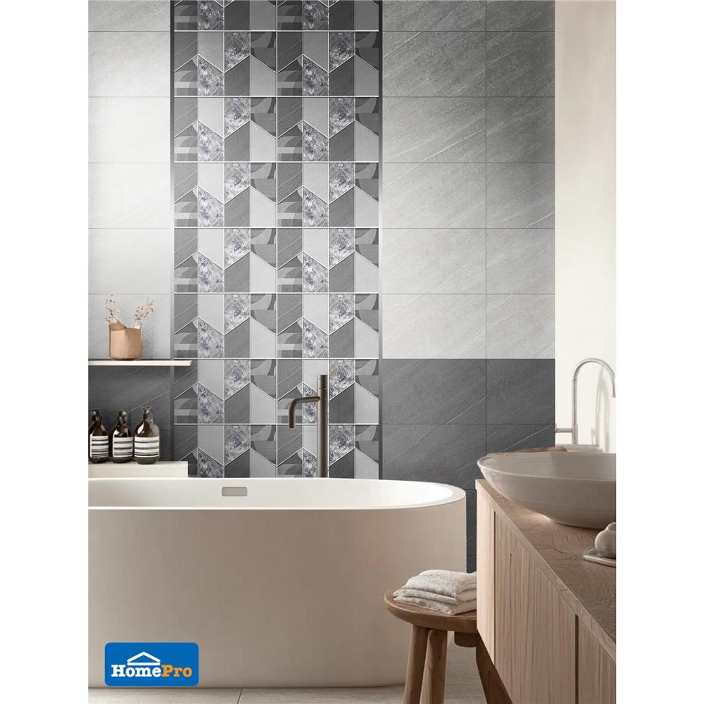 กระเบื้องผนัง 25x40 ซม. TARA โรเซลล่า มัลติคัลเลอร์ 1 ตร.ม.