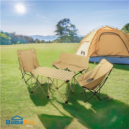 เก้าอี้สนาม SPRING NIKKO L สีน้ำตาล_8