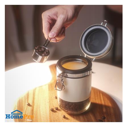 ขวดโหลแก้วฝาสปริง KECH CISTERN 0.58 ลิตร สีขาว_4