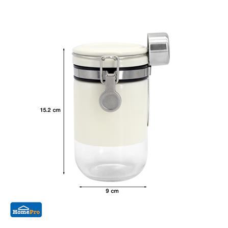 ขวดโหลแก้วฝาสปริง KECH CISTERN 0.58 ลิตร สีขาว_5