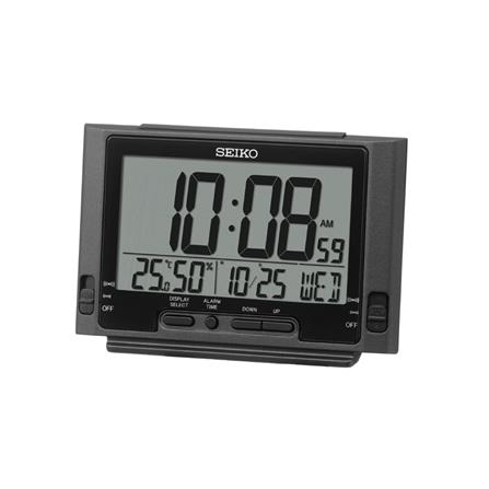 นาฬิกาดิจิทัล SEIKO CLOCKS QHL095K 3.5X5 นิ้ว สีดำ_0