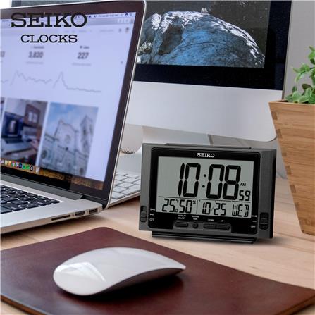 นาฬิกาดิจิทัล SEIKO CLOCKS QHL095K 3.5X5 นิ้ว สีดำ_3